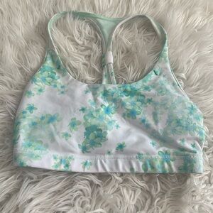Green Lululemon sports bra
